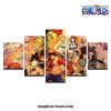 2021 style 5 pieces one piece team canvas wall art 373 - One Piece Gifts
