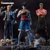 30cm One Piece Anime Action Figure Roronoa Zoro Vinsmoke Sanji Stand Posture Pvc Statue Figurine Model - One Piece Gifts