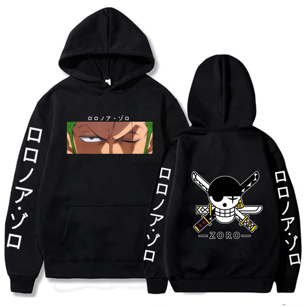 Anime Hoodie Graphic Luffy Hoodies Spring and Autumn Long Sleeve Sweatshirts Streetwear Y2k Sweatshirt Casual Loose 19 - One Piece Gifts