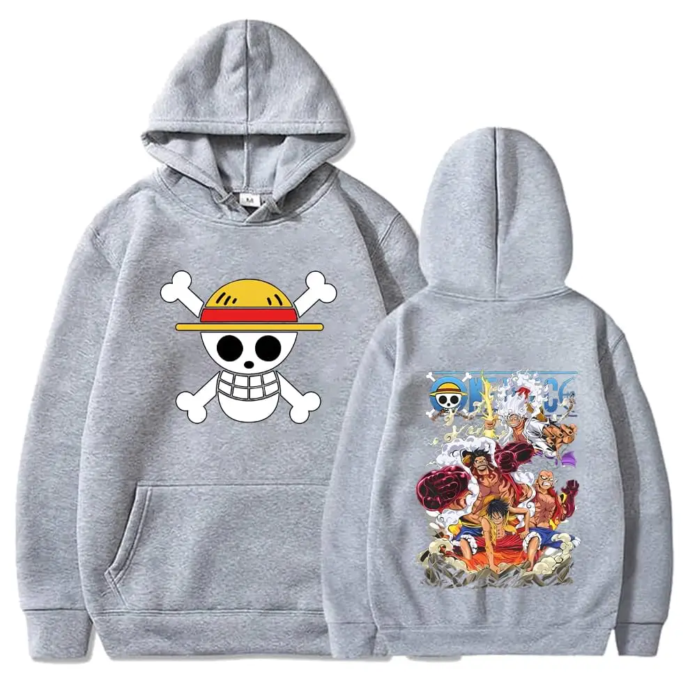 Anime Hoodie Graphic Luffy Hoodies Spring and Autumn Long Sleeve Sweatshirts Streetwear Y2k Sweatshirt Casual Loose 6 - One Piece Gifts
