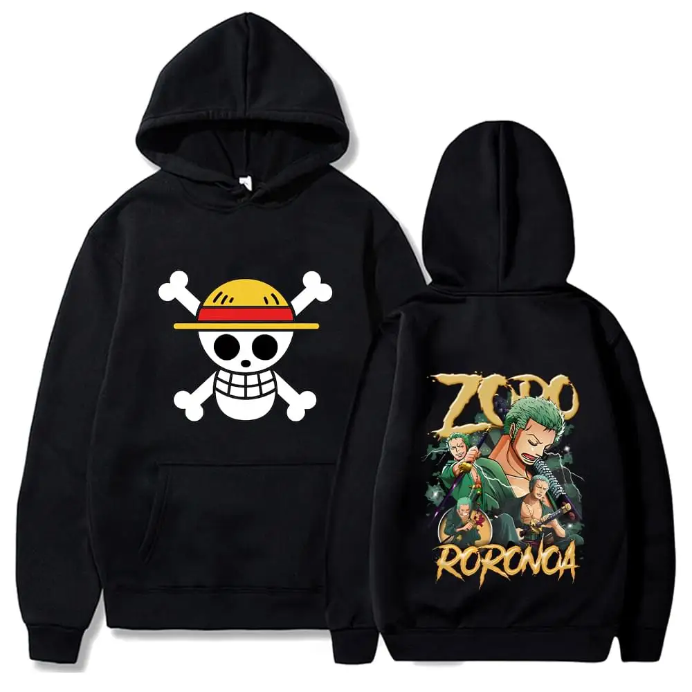 Anime Hoodie Graphic Luffy Hoodies Spring and Autumn Long Sleeve Sweatshirts Streetwear Y2k Sweatshirt Casual Loose 7 - One Piece Gifts