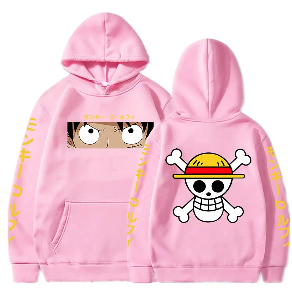 Anime Hoodie Luffy D Monkey Sweatshirts Cozy Tops Sudadera Felpa Moletom 2 - One Piece Gifts