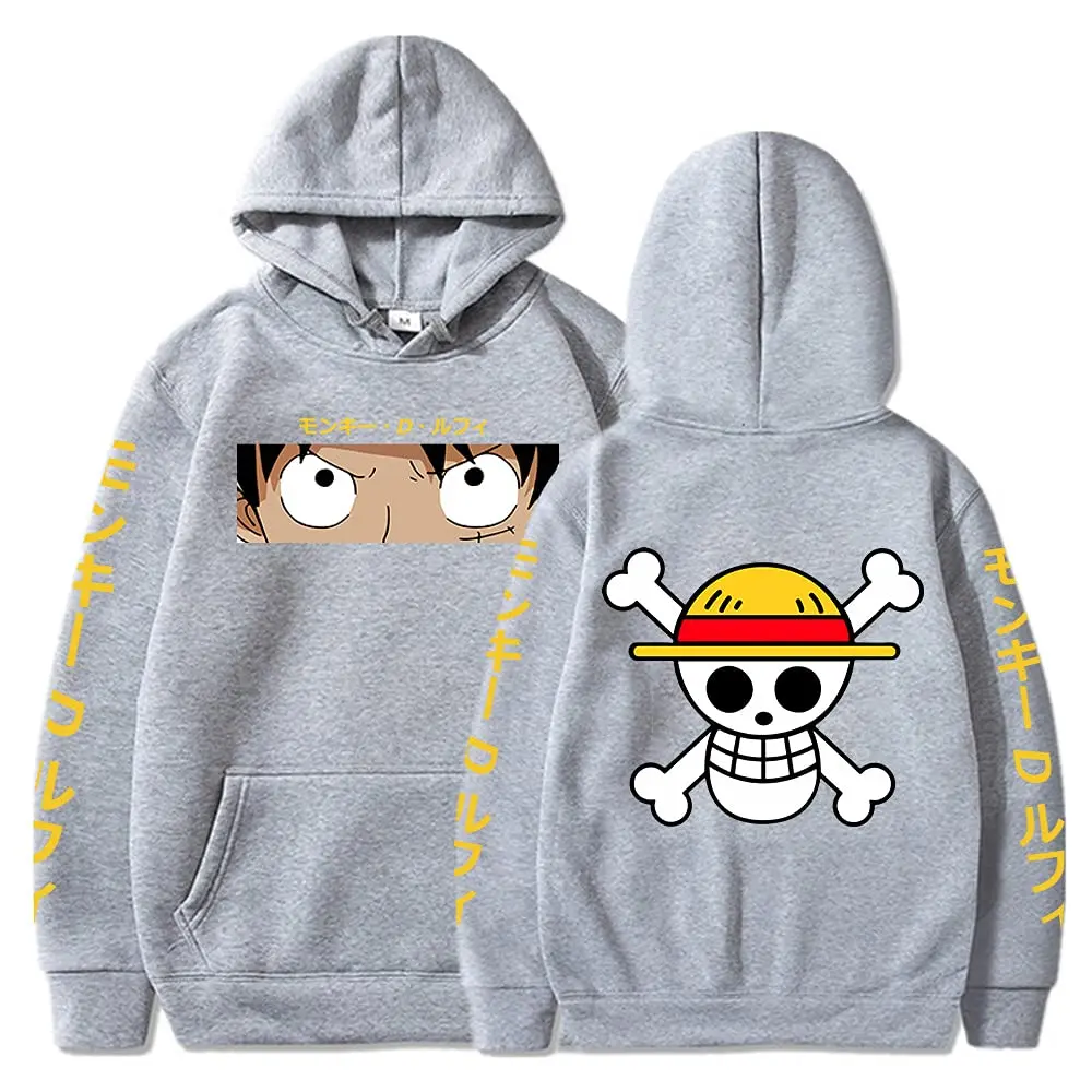 Anime Hoodie Luffy D Monkey Sweatshirts Cozy Tops Sudadera Felpa Moletom 4 - One Piece Gifts
