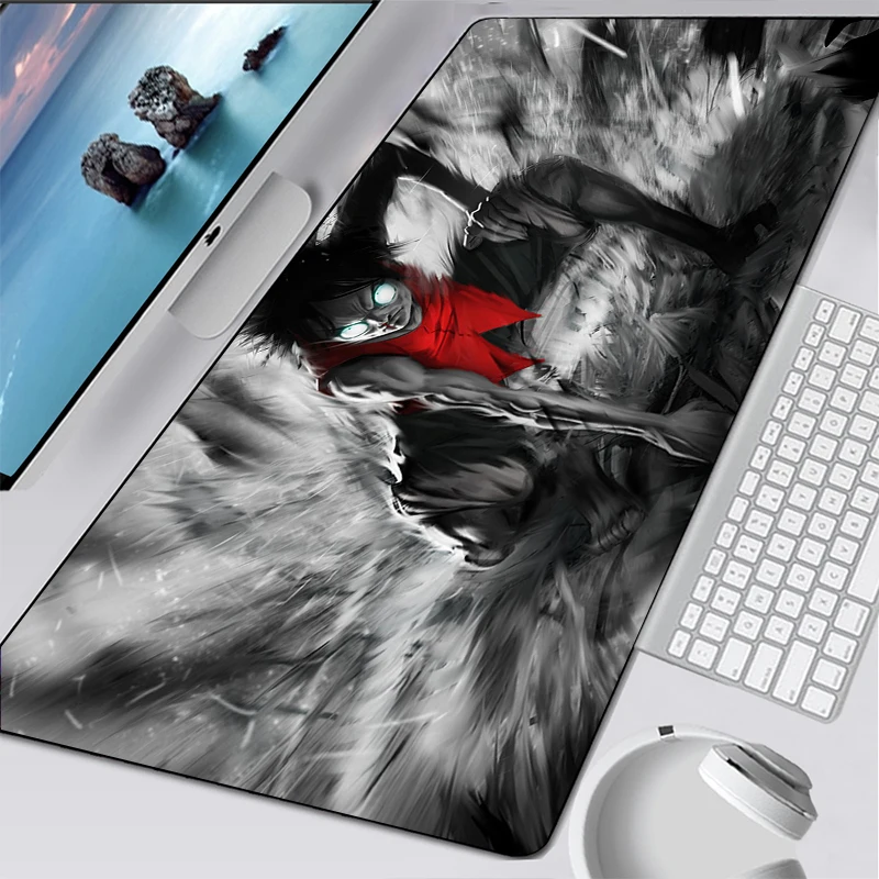 Anime One Piece Gaming Mouse Pads Mouse Pad Gamer Carpet Notbook Computer Mousepad Gamer Keyboard Mouse 11 - One Piece Gifts