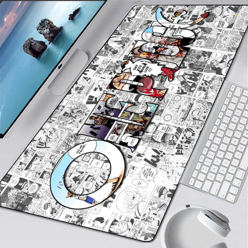 Anime One Piece Gaming Mouse Pads Mouse Pad Gamer Carpet Notbook Computer Mousepad Gamer Keyboard Mouse 4 - One Piece Gifts