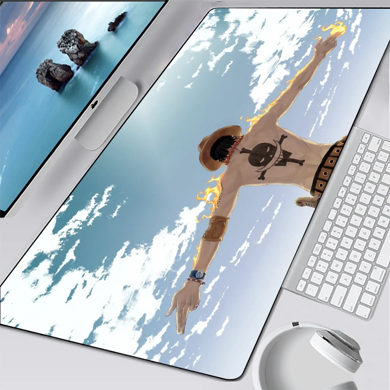 Anime One Piece Gaming Mouse Pads Mouse Pad Gamer Carpet Notbook Computer Mousepad Gamer Keyboard Mouse 8 - One Piece Gifts