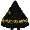 Black Trafalgar Law One Piece AOP Hooded Cloak Coat MAIN Mockup - One Piece Gifts