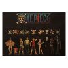 Classic anime One Piece Vintage Kraft paper series bar cafe decorative painting 2 - One Piece Gifts