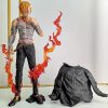 Hot 28cm One Piece Blood Sanji Figure Anime Collection Pvc Model Statue Thousand Sunny Zoro Luffy 2 - One Piece Gifts
