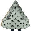 Jinbe Fishman Island Arc OP AOP Hooded Cloak Coat MAIN Mockup - One Piece Gifts
