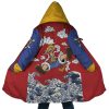 Luffy Gear 5 Sea Wave OP AOP Hooded Cloak Coat MAIN Mockup - One Piece Gifts