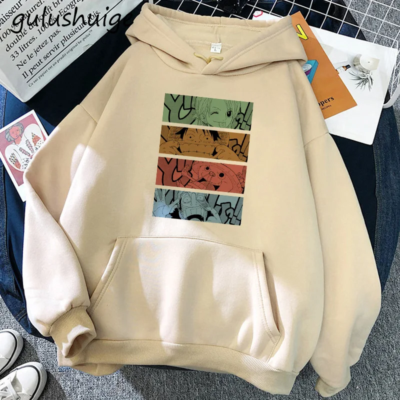 Manga One Piece Gear 5 Hoodie Roronoa Zoro Women Funny Cartoon Luffy Sweatshirts Ullzang Japanese Anime 11 1 - One Piece Gifts