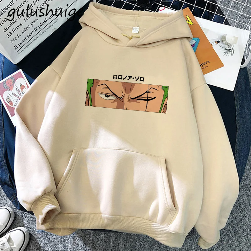 Manga One Piece Gear 5 Hoodie Roronoa Zoro Women Funny Cartoon Luffy Sweatshirts Ullzang Japanese Anime 12 1 - One Piece Gifts