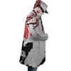 Monkey D. Luffy Pirate King One Piece AOP Hooded Cloak Coat RIGHT Mockup - One Piece Gifts