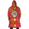 Mugiwara Pirates One Piece AOP Hooded Cloak Coat BACK Mockup - One Piece Gifts