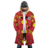 Mugiwara Pirates One Piece AOP Hooded Cloak Coat FRONT Mockup - One Piece Gifts