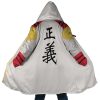 Navy Admiral One Piece AOP Hooded Cloak Coat MAIN Mockup - One Piece Gifts