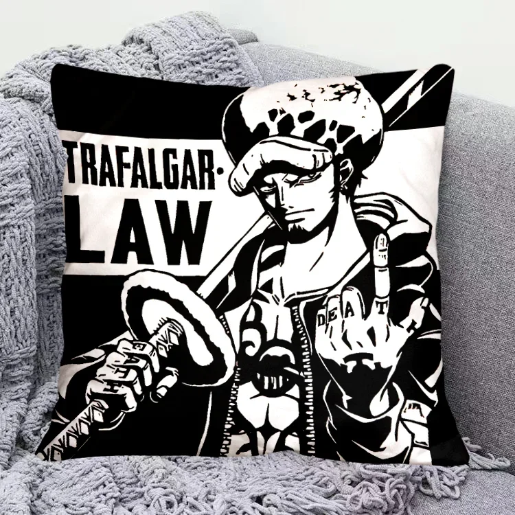 New Cartoon Cushion One Piece Luffy Zoro Nami Usopp Chopper Robin Peripheral Anime Fashion Children Couple 6 - One Piece Gifts