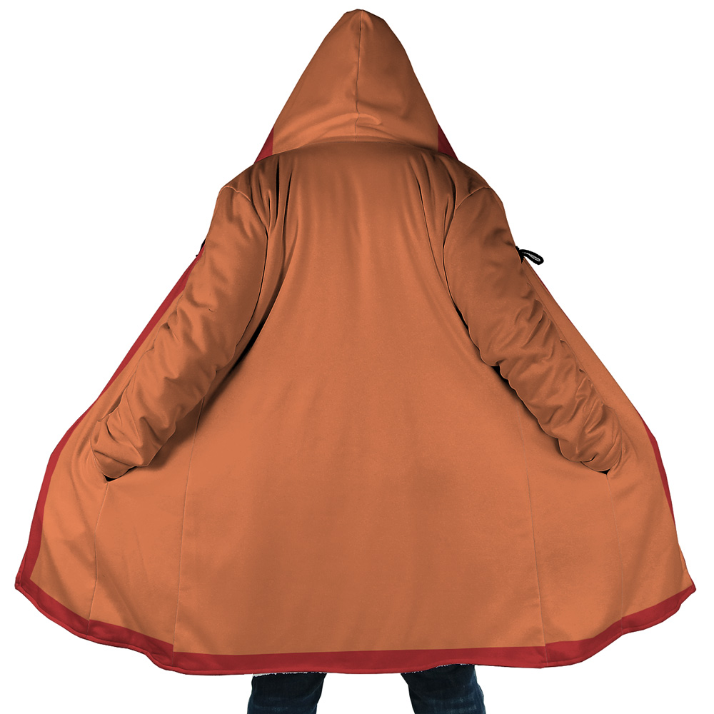 Oden Kozuki One Piece AOP Hooded Cloak Coat MAIN Mockup - One Piece Gifts