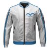 One Piece Marine Uniform Cosplay White Bomber Jacket Front - One Piece Gifts