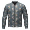 One Piece Tony Tony Chopper Pattern Dope Bomber Jacket Front - One Piece Gifts