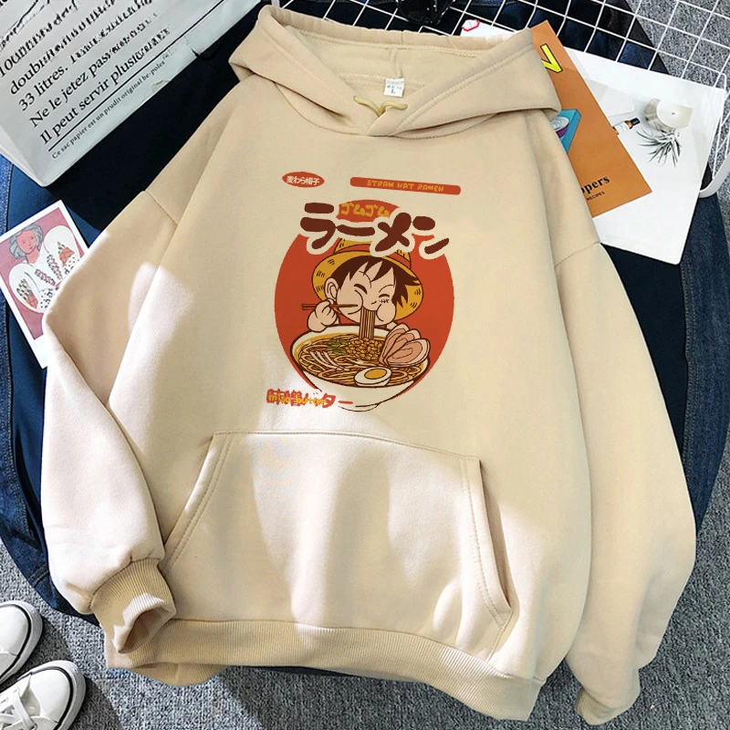 One Piece Women Cotton Hoodie Roronoa Zoro Men Funny Cartoon Luffy Sweatshirts Japanese Anime 90s Graphic - One Piece Gifts