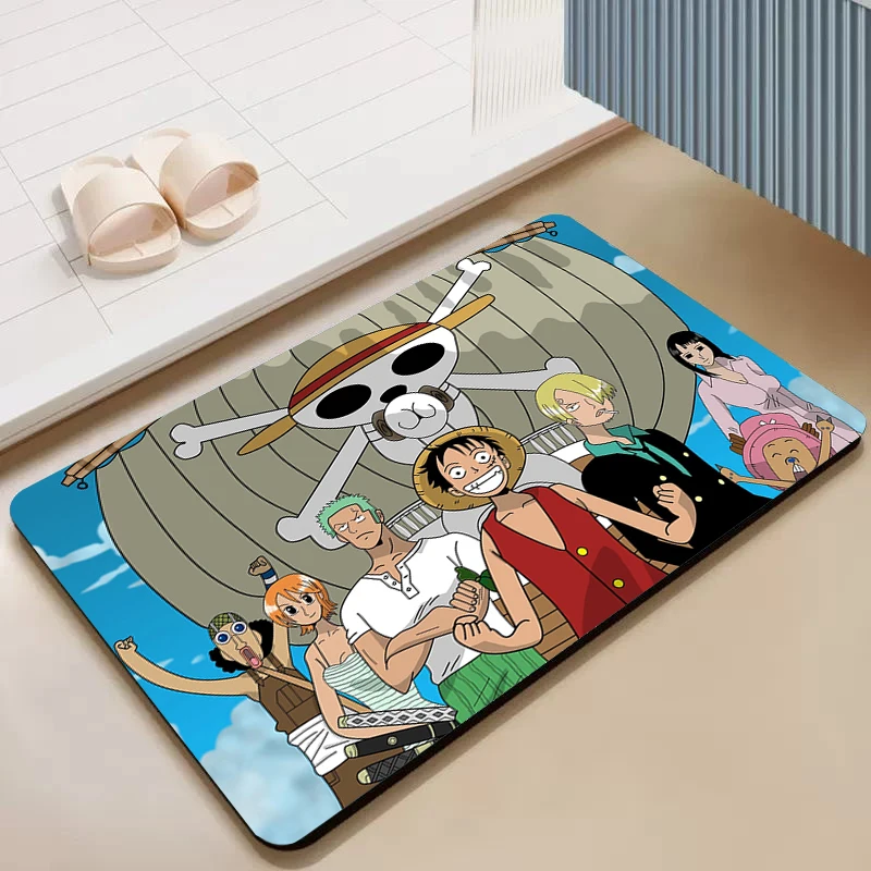 One Pieces Diatom Ooze Kitchen and Home Items Door Mat Welcome Deal Custom Rugs Entrance Carpet 4 - One Piece Gifts