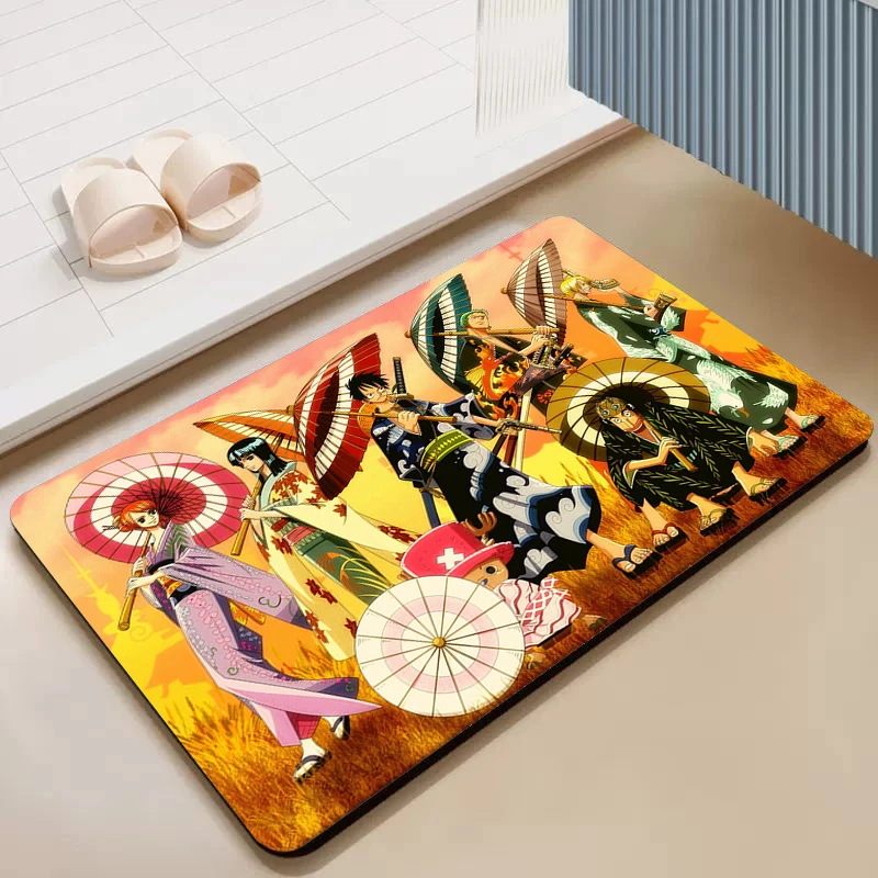 One Pieces Diatom Ooze Kitchen and Home Items Door Mat Welcome Deal Custom Rugs Entrance Carpet - One Piece Gifts