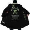 Roronoa Zoro One Piece AOP Hooded Cloak Coat NO HOOD Mockup - One Piece Gifts