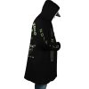 Roronoa Zoro One Piece AOP Hooded Cloak Coat RIGHT Mockup - One Piece Gifts