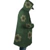 Roronoa Zoro Wano Country Arc Hooded Cloak Coat RIGHT Mockup - One Piece Gifts