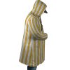 Sanji Wano Arc One Piece AOP Hooded Cloak Coat RIGHT Mockup - One Piece Gifts