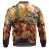 Stunning One Piece Pirate Characters Bomber Jacket Back - One Piece Gifts