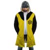 Trafalgar Law One Piece Hooded Cloak Coat FRONT Mockup - One Piece Gifts