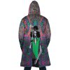 Trippy Hippie Trip Brook One Piece AOP Hooded Cloak Coat BACK Mockup - One Piece Gifts