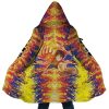 Trippy Luffy One Piece AOP Hooded Cloak Coat MAIN Mockup - One Piece Gifts