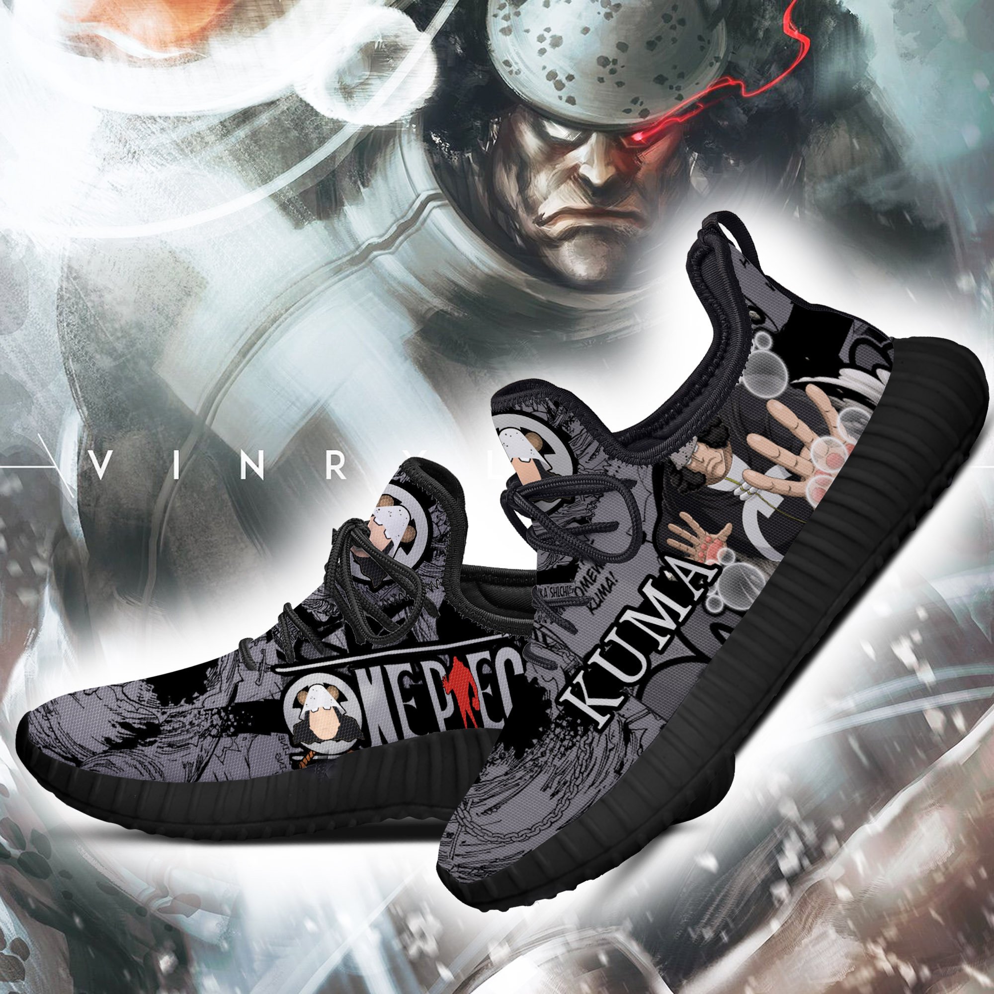 bartholomew kuma reze shoes one piece anime shoes fan gift idea tt04 gearanime 2 - One Piece Gifts