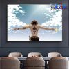 beautiful sky one piece portgas d ace wall art 478 - One Piece Gifts