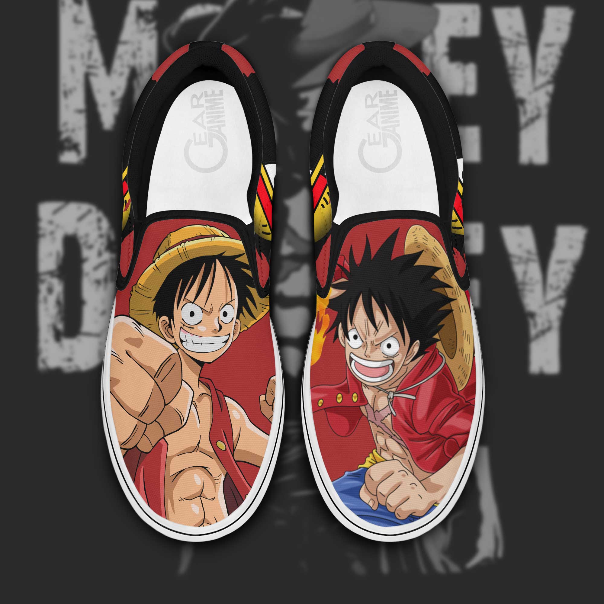 luffy one piece slip ons gearanime 3 - One Piece Gifts
