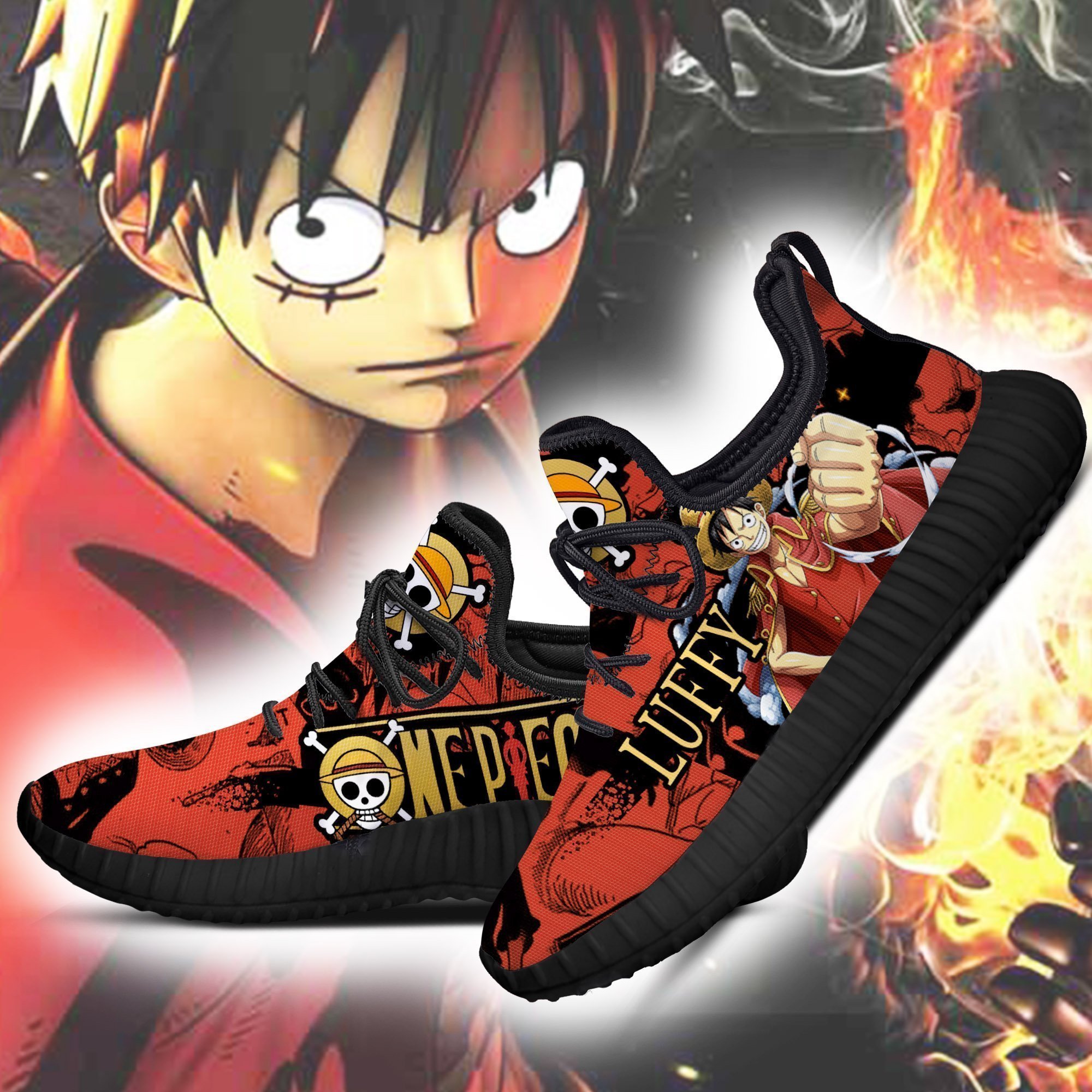 luffy reze shoes one piece anime shoes fan gift idea tt04 gearanime 4 - One Piece Gifts