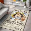luffy wanted one piece rugs - One Piece Gifts