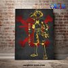 new style luffy one piece wall art with framed 115 - One Piece Gifts