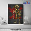 new style luffy one piece wall art with framed 222 - One Piece Gifts