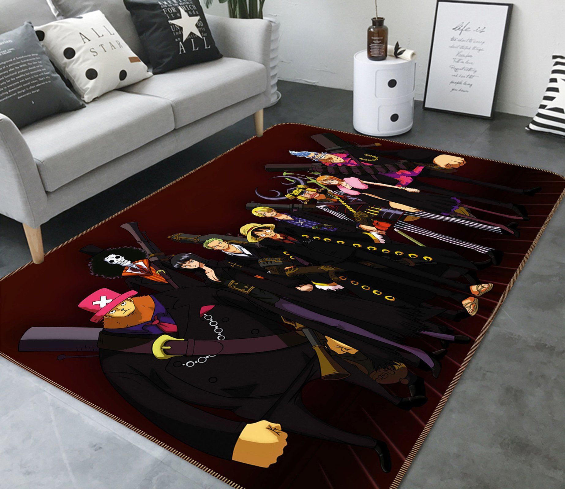 one piece anime 13 area rug living room and bed room rug rug regtangle carpet floor decor home decor 0 - One Piece Gifts