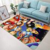 one piece anime 4 area rug living room and bed room rug rug regtangle carpet floor decor home decor 0 - One Piece Gifts