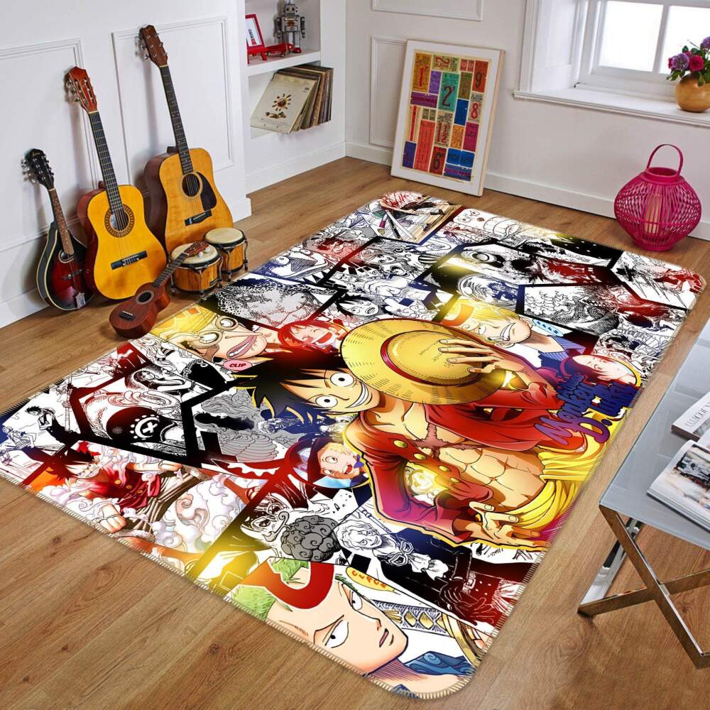 one piece anime 8 area rug living room and bed room rug rug regtangle carpet floor decor home decor 0 - One Piece Gifts
