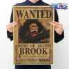 one piece brook wanted kraft paper poster 241 - One Piece Gifts