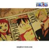 one piece character profile kraft paper poster 103 - One Piece Gifts
