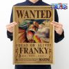 one piece franky wanted kraft paper poster 883 - One Piece Gifts