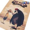 one piece luffy and ace kraft paper poster 673 - One Piece Gifts